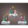 Décorations de Noël Lumineo 9,5 x 5,5 x 12,5 cm Figurine Décorative | Tienda24 - Global Online Shop Tienda24.eu