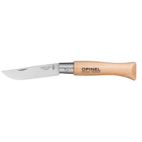 Coltello a serramanico Opinel nº3 Acciaio inossidabile legno di faggio 4 cm | Tienda24 - Global Online Shop Tienda24.eu