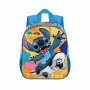 Schulrucksack 3D Lilo & Stitch Karactermania Blau 26 x 11 x 31 cm von Lilo & Stitch, Kinderrucksäcke - Ref: S7924938, Preis: ...