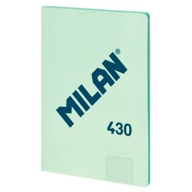 Cahier Milan 1918 Vert A4 à carreaux de Milan, Blocs mémo - Réf : S7925071, Prix : 3,62 €, Remise : %