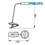 Lampada da tavolo Philips Lámpara de mesa Bianco Metallo 3 W | Tienda24 - Global Online Shop Tienda24.eu