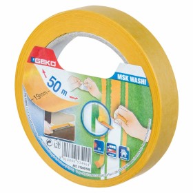 Abdeckband Geko msk washi Orange Acryl Papier 19 mm x 50 m von Geko, Klebebänder - Ref: S7925485, Preis: 4,82 €, Rabatt: %