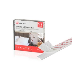 Ruban adhésif double face Velcro Blanc 20 mm x 5 m de Velcro, Rubans adhésifs - Réf : S7925501, Prix : 19,25 €, Remise : %