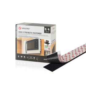 Cinta de Doble Cara Velcro Negro 50 mm x 5 m Extrafuerte de Velcro, Cintas adhesivas - Ref: S7925504, Precio: 37,58 €, Descue...