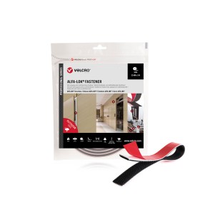 Cinta de Doble Cara Velcro alfa-lok Negro 25 mm x 3 m de Velcro, Cintas adhesivas - Ref: S7925508, Precio: 21,50 €, Descuento: %