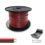 Flaches paralleles Kabel Sediles Schwarz Rot 2 x 1,5 mm 300 m | Tienda24 - Global Online Shop Tienda24.eu