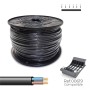 Elektrische Schlauchleitung Sediles Schwarz 2 x 1,5 mm 200 m h05vvh2-f | Tienda24 - Global Online Shop Tienda24.eu