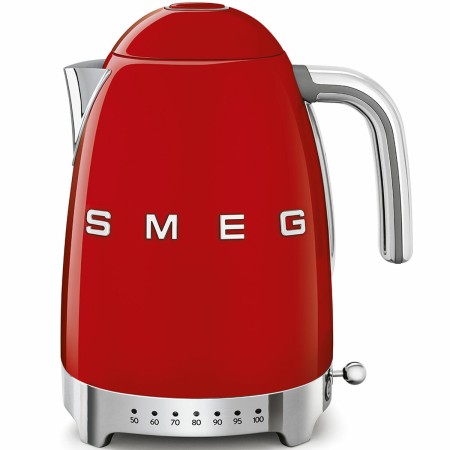 Hervidor Smeg 2400 W 1,7 L Rojo Acero Inoxidable Plástico de Smeg, Hervidores eléctricos - Ref: S8101083, Precio: 174,16 €, D...