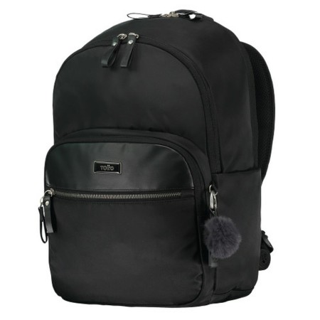 Laptop Backpack Totto ADELAIDE 3 Black 13" by Totto, Bags and covers for laptops and netbooks - Ref: M0310304, Price: 48,05 €...