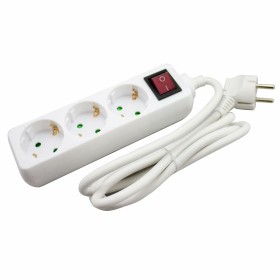 Schuko 3-socket plugboard with power switch METRONIC 495004 by METRONIC, Power Strips - Ref: S8108123, Price: 8,40 €, Discoun...