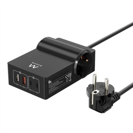 Cargador portátil Ewent ew3992 Negro 65 W de Ewent, Hubs USB - Ref: M0310789, Precio: 30,23 €, Descuento: %