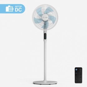 Ventilador de Suelo Grunkel MET-H18 INDUSTRIAL Plateado 100 W | Tienda24 Tienda24.eu