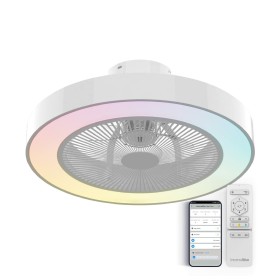 Ventilateur de Plafond Orbegozo CP75120 Blanc Noir 65 W | Tienda24 Tienda24.eu