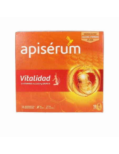 Integratore Alimentare Apiserum Vitalidad 18 Unità da Apiserum, Multivitamine e minerali - Ref: S0594237, Precio: 21,91 €, De...