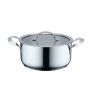 Casserole with lid Haeger PA-24H.003A Beige Grey Ø 24 cm | Tienda24 Tienda24.eu