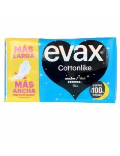 Assorbenti con Ali da Notte Evax Cottonlike (18 uds) da Evax, Assorbenti esterni - Ref: S0594469, Precio: 9,83 €, Descuento: %