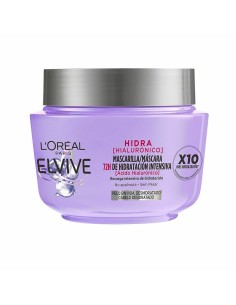 Maschera per Capelli L'Oreal Make Up Elvive Hidra Acido Ialuronico (300 ml) da L'Oreal Make Up, Balsami ad azione profonda e ...