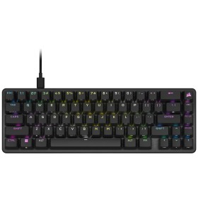 Clavier Corsair K65 PRO MINI Noir Espagnol Qwerty de Corsair, Claviers - Réf : M0311545, Prix : 187,11 €, Remise : %