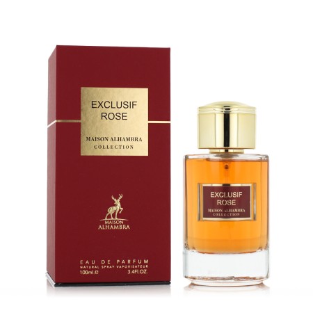 Perfume Mulher Maison Alhambra EDP Exclusif Rose 100 ml | Tienda24 - Global Online Shop Tienda24.eu