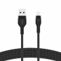 Cabo USB para Lightning Belkin CAA010BT1MBK Preto 1 m | Tienda24 Tienda24.eu