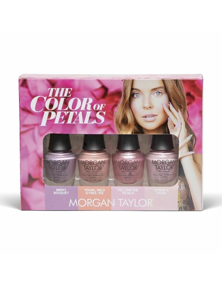 Nagellack Morgan Taylor The Colors Of Petals (4 pcs) | Tienda24 Tienda24.eu