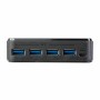 Hub USB Startech HBS304A24A Nero 5 Gbit/s