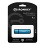 Memoria USB Kingston IKVP50/8GB Llavero Negro Azul | Tienda24 Tienda24.eu