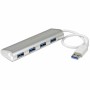 Hub USB Startech ST43004UA Gris Blanc | Tienda24 Tienda24.eu