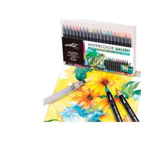 Set di Pennarelli Faber-Castell Pitt Artist Fumetti, disegni e manga Confezione Nero (5 Unità) | Tienda24 - Global Online Shop Tienda24.eu