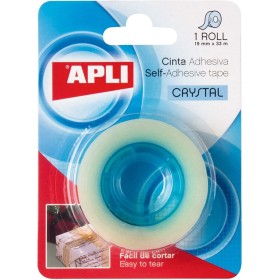 Adhesive Tape Apli Transparent Paper 10 Pieces 19 x 33 mm by Apli, Adhesive tape - Ref: S8400463, Price: 12,92 €, Discount: %