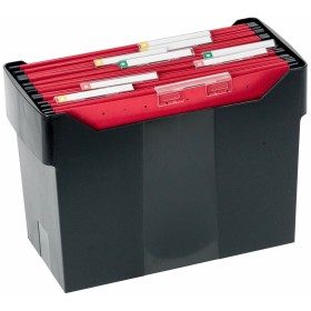 Caja de Archivo Archivo 2000 Archibox Negro Din A4 17 x 36,5 x 26 cm de Archivo 2000, Clasificadores y almacenamiento de arch...