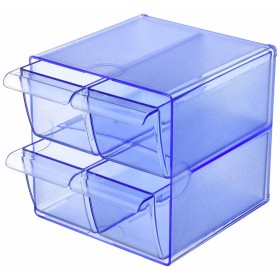 Organiser Archivo 2000 Blue polystyrene 19 x 15 x 15 cm by Archivo 2000, Personal Organisers - Ref: S8401264, Price: 15,04 €,...