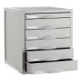 Armadio di archiviazione modulare Archivo 2000 ArchiSystem 6 cassetti Grigio (35,6 x 31,6 x 36,2 cm) | Tienda24 - Global Online Shop Tienda24.eu