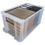 Stackable Organising Box Archivo 2000 Transparent 38 x 65 x 31 cm | Tienda24 - Global Online Shop Tienda24.eu