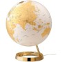 Globo Terrestre com Luz Atmosphere Light & Colour Dourado Plástico Ø 30 cm | Tienda24 - Global Online Shop Tienda24.eu