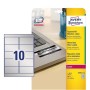 Adhesives/Labels Avery 20 Sheets 96 x 50,8 mm Silver | Tienda24 - Global Online Shop Tienda24.eu