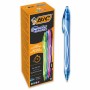 Gel pen Bic Gel-Ocity Quick Dry 4 Colours 0,3 mm 12 Pieces | Tienda24 - Global Online Shop Tienda24.eu