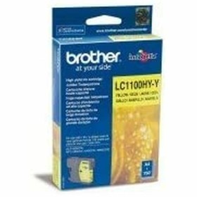 Cartouche d'encre originale Brother LC-1100HYY Jaune de Brother, Toners et encre pour imprimante - Réf : S8401957, Prix : 18,...