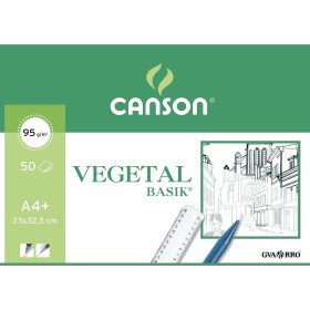 Bloc de dibujo Canson Papel Vegetal Transparente Canson - 1