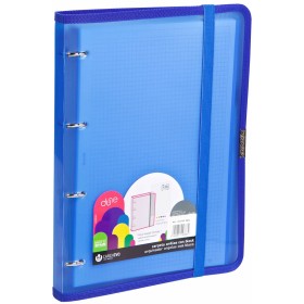 Ring binder Glow Lab Cisnes Blue A4 27 x 33 x 6 cm | Tienda24 - Global Online Shop Tienda24.eu