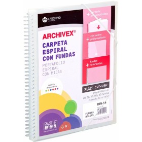 Classeur Carchivo Archivex-Star Transparent A4 de Carchivo, Dossiers - Réf : S8403391, Prix : 6,85 €, Remise : %