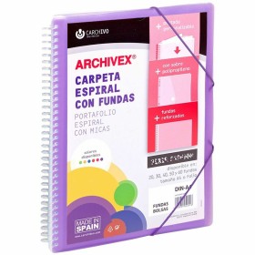 Classeur Carchivo Archivex-Star Violet A4 de Carchivo, Dossiers - Réf : S8403418, Prix : 11,69 €, Remise : %