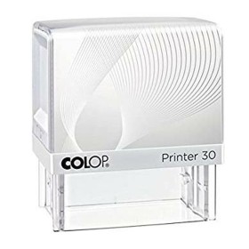 Carimbo Colop Printer 30 Branco Azul de Colop, Selos e materiais para selos - Ref: S8403694, Preço: 9,87 €, Desconto: %