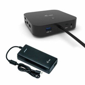 Dockstation i-Tec TB3TRAVELDOCKPD-2 Preto 60 W | Tienda24 Tienda24.eu