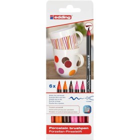 Feutres POSCA PC-1M Blanc Noir (6 Unités) | Tienda24 - Global Online Shop Tienda24.eu