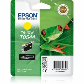 Cartouche d'encre originale Epson Cartucho T0544 amarillo Jaune de Epson, Toners et encre pour imprimante - Réf : S8405234, P...