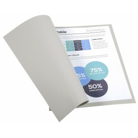 Subfolder Elba White Brown A4 50 Pieces (4 Units) | Tienda24 - Global Online Shop Tienda24.eu