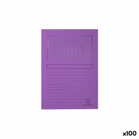 Sottocartella Exacompta Forever Finestra trasparente Violetta A4 100 Pezzi di Exacompta, Cartelle - Rif: S8406160, Prezzo: 30...