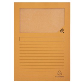 Set of Subfolders Exacompta Forever Orange A4 Transparent window 100 Pieces by Exacompta, Folders - Ref: S8406163, Price: 30,...