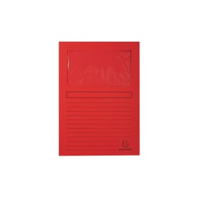 Subpasta Exacompta Forever Janela transparente Vermelho A4 100 Peças de Exacompta, Pastas - Ref: S8406164, Preço: 30,48 €, De...